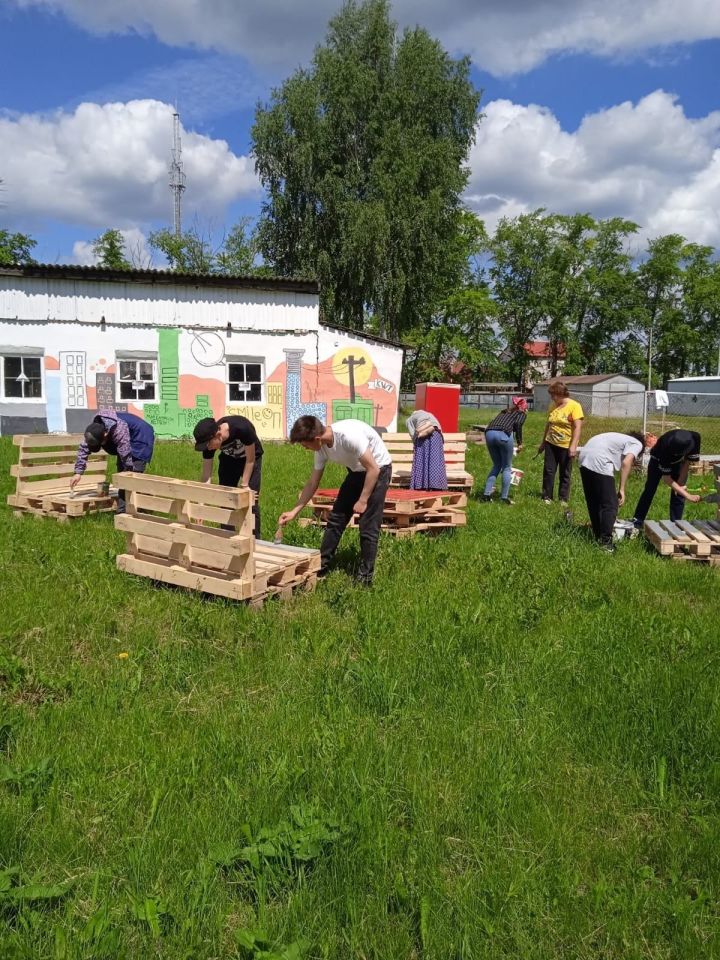 Проект продолжает свое благоустройство