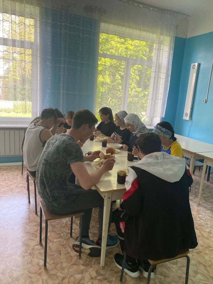 2 день лагеря труда и отдыха в Байрякинской школе