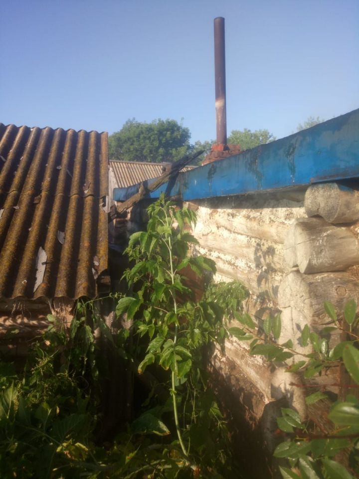 В селе Акбаш Ютазинского района загорелась баня