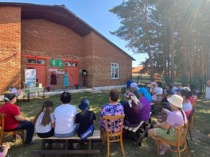 В рамках празднования 75 летия Уруссу работники культуры села Ташкичу подготовили праздничную программу