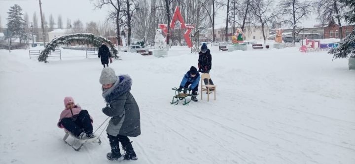 Последний день смены пришкольного зимнего лагеря