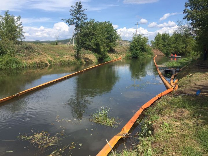 АО «Транснефть — Прикамье» провело плановое учение на подводном переходе трубопровода через реку в Татарстане
