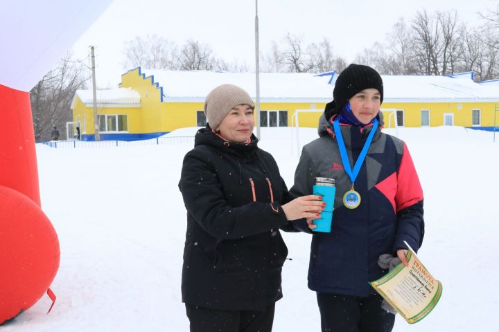 Ютазинские лыжники получили свои награды