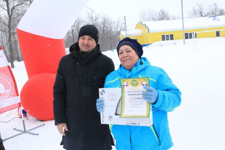 Ютазинские лыжники получили свои награды