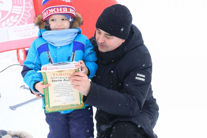 Ютазинские лыжники получили свои награды