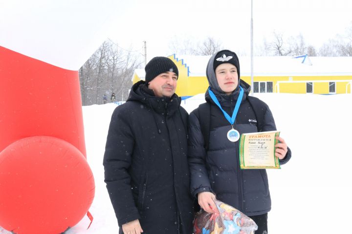 Ютазинские лыжники получили свои награды