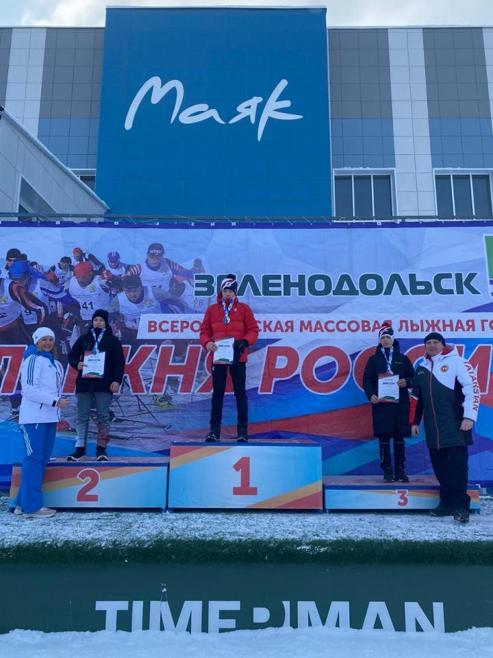 Лыжник Ютазинского района завоевал 3 место в первенстве РТ