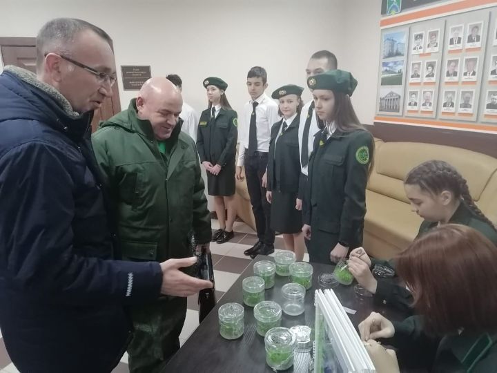 20 февраля Ютазинский район посетил заместитель министра лесного хозяйства Раис Гумеров