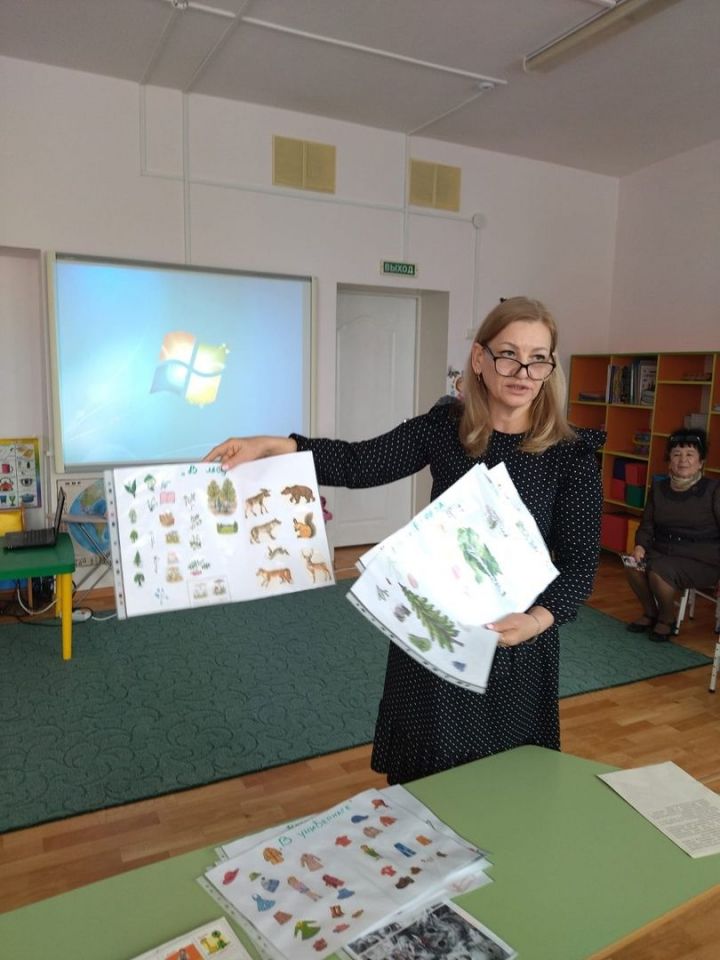 На базе Дым -Тамакского детского сада состоялся районный семинар для воспитателей