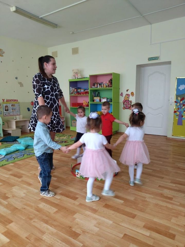 На базе Дым -Тамакского детского сада состоялся районный семинар для воспитателей
