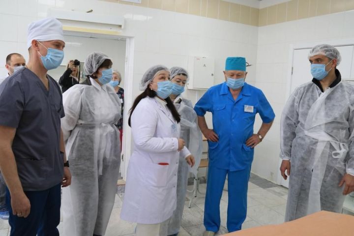 Министр выразил удовлетворение работой больницы