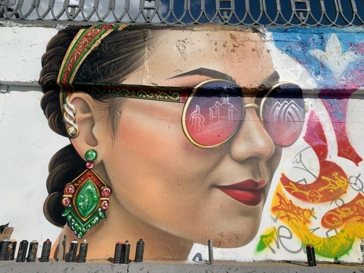 Уличные художники со всей России разрисовали набережную Табеева в Набережных Челнах