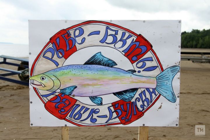 В Татарстане на водоемах установлено более двадцати километров рыбьих домиков