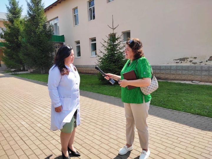В Уруссинской центральной районной больнице побывала пресс-служба компании «Татнефть»