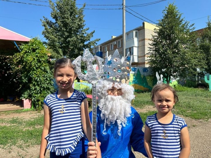 В детском саду номер 6 прошел самый долгожданный и мокрый праздник Нептуна!