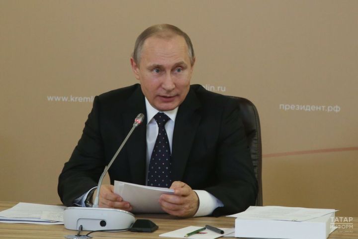В сети появилось  поздравление Путина на татарском языке