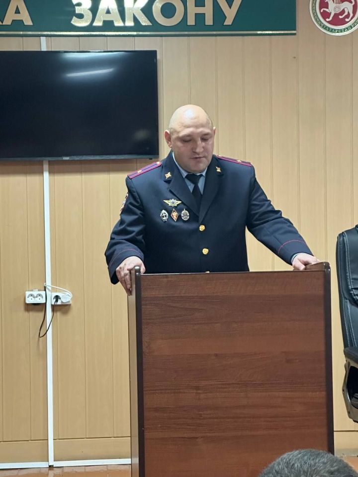 Айваз Зияров назначен начальником отдела МВД по Ютазинскому району