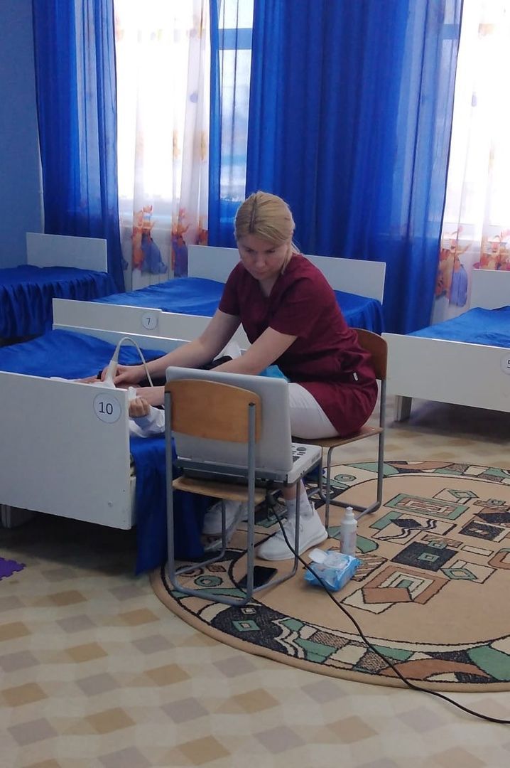 Подгорновские дети прошли медосмотр