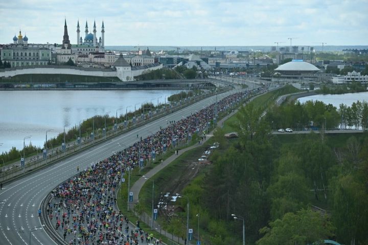 Казанский марафон  транслировали в эфире федерального телеканала