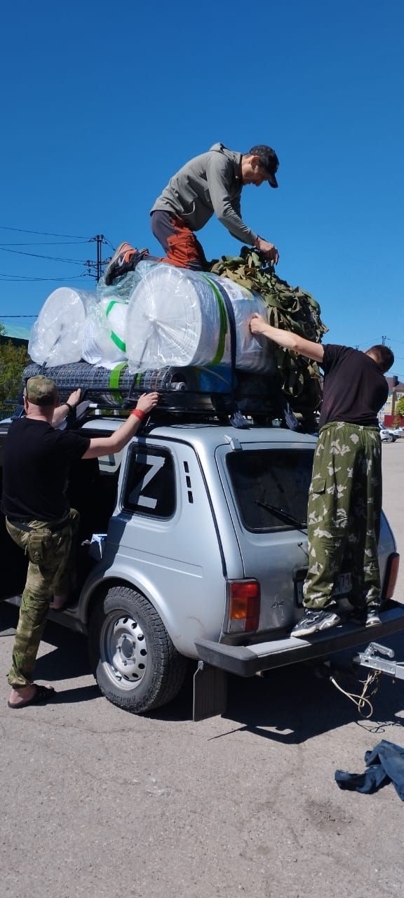 Волонтёрский отряд «Доброшвеи» отправил очередной гуманитарный груз