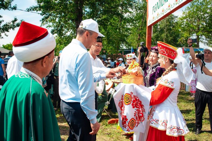 Ютазинский район представил Республику Татарстан на областном Сабантуе