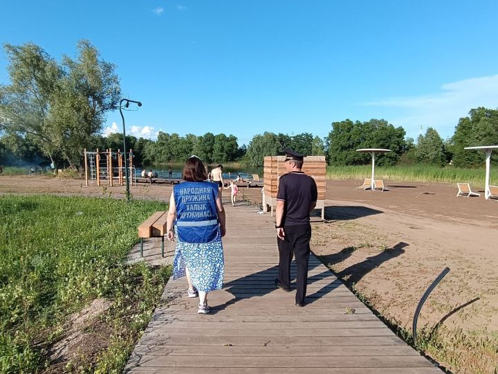 В летний период в Ютазинском муниципальном районе проводятся профилактические рейды на водных объектах