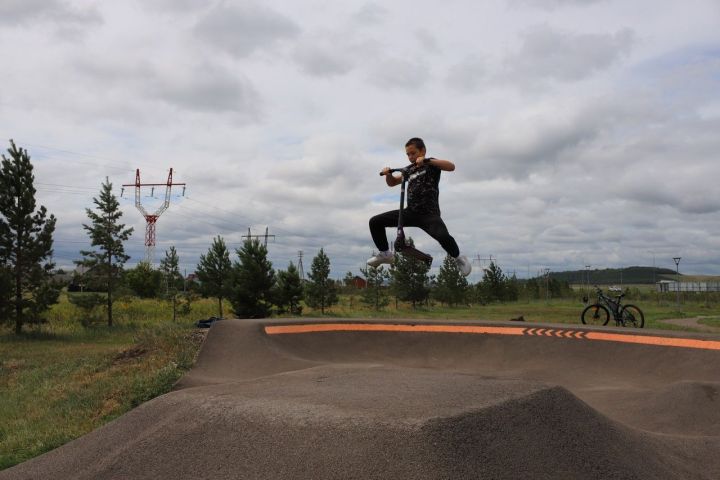 В парке «Янарыш» прошли соревнования «Scooter day»