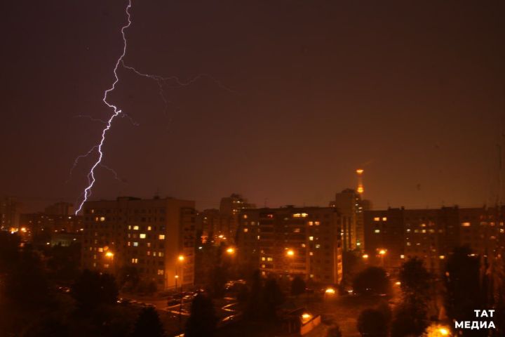 Синоптики вновь предупредили о грозе и тумане в Татарстане