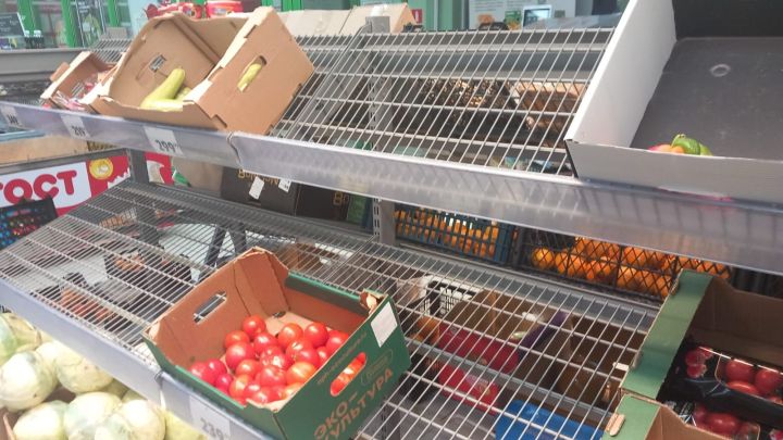 После праздника на полках магазинов Ютазинского района почти нет товара
