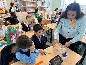 Начало экологической акции «Дом пернатых»