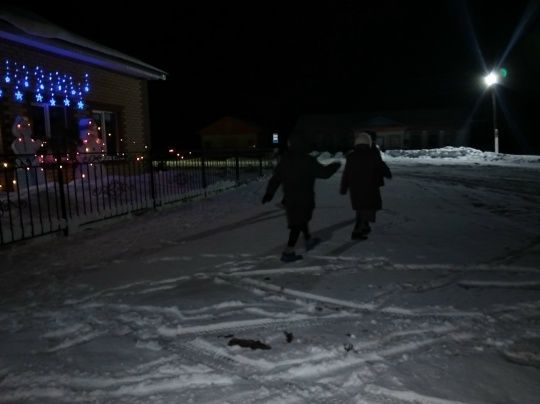 Зимнее спортивное настроение