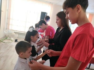 Торжественное посвящение первоклассников в «Орлята России»