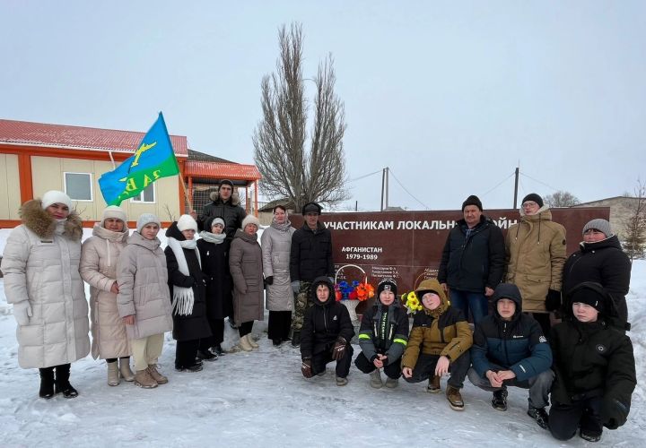 Иске Урыссу авылында Әфган сугышында катнашкан авылдашларын искә алдылар