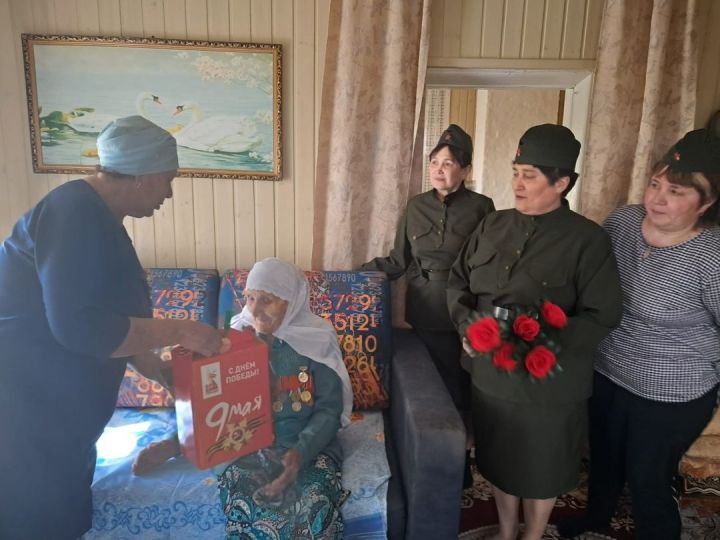 Визит к ветерану тыла