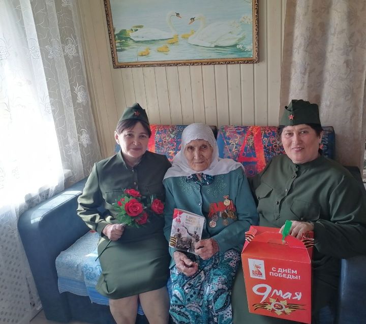 Визит к ветерану тыла