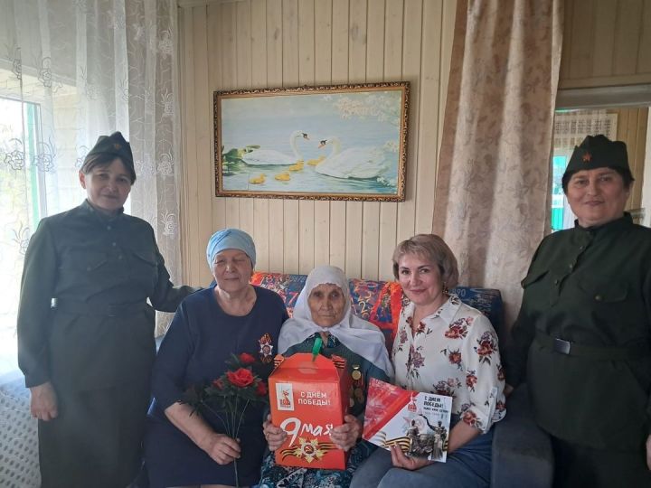 Визит к ветерану тыла