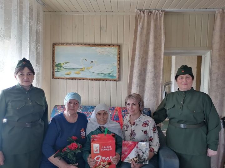 Визит к ветерану тыла