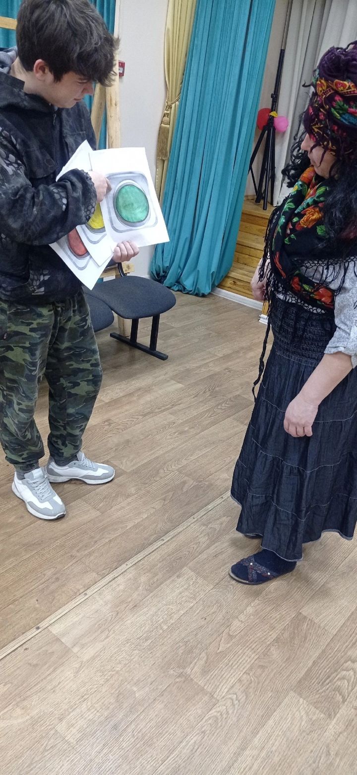 В Байряки-Тамакском СДК прошла познавательно-игровая программа «Как Баба-Яга ПДД учила»