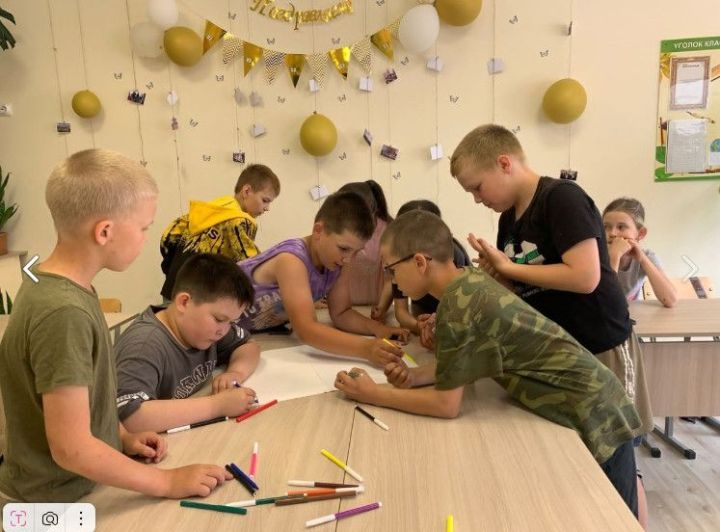 Яркий старт лагерной смены!