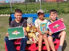 «Весёлые каникулы» в Кряш-Булякском сельском клубе