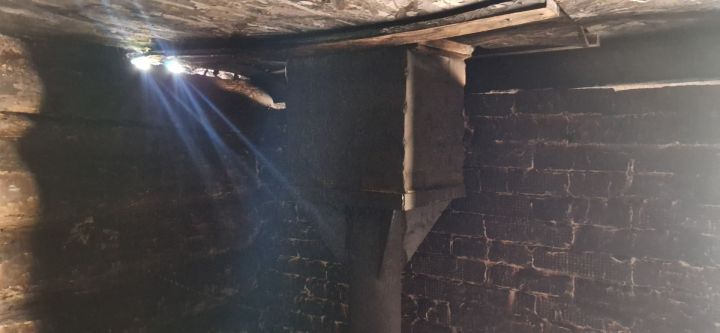 Пожарные оперативно ликвидировали возгорание бани в селе Кряш-Буляк