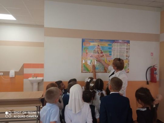 В Уруссинской гимназии стартовала акция «Классное питание — отличные знания!»