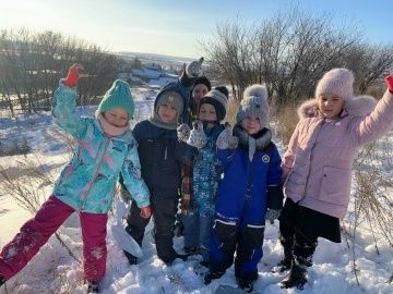 Эстафета зимнего настроения