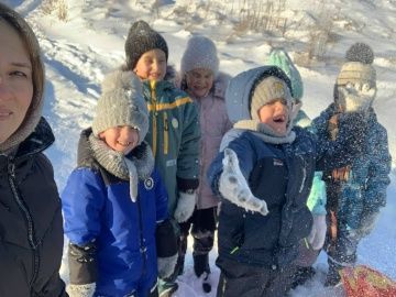 Эстафета зимнего настроения