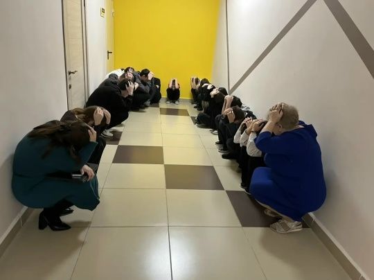 Учебная эвакуация по антитеррористической безопасности