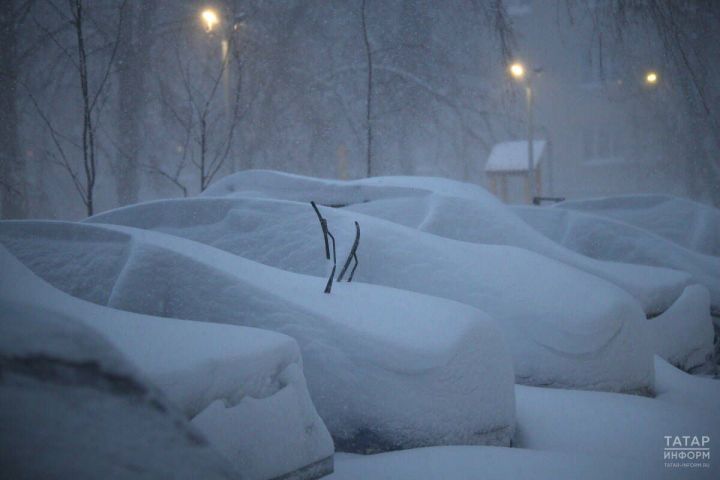Сильные снегопады и метели накроют Татарстан в пятницу, затем погода начнёт улучшаться