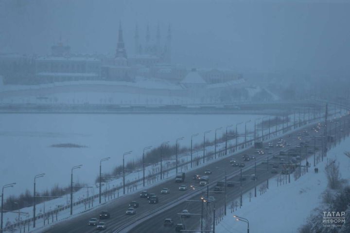 В Татарстан на выходных придет весеннее тепло, но с метелями