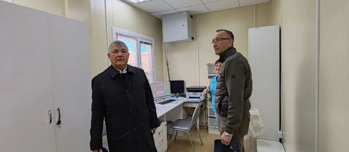 В мечети Яссы-Тугая установлен минарет