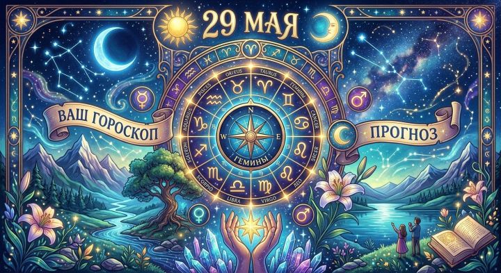 Гороскоп на 29 мая: звёзды зовут к новым свершениям!
