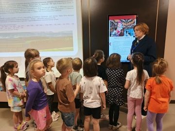 Дошколята открывают историю в музее